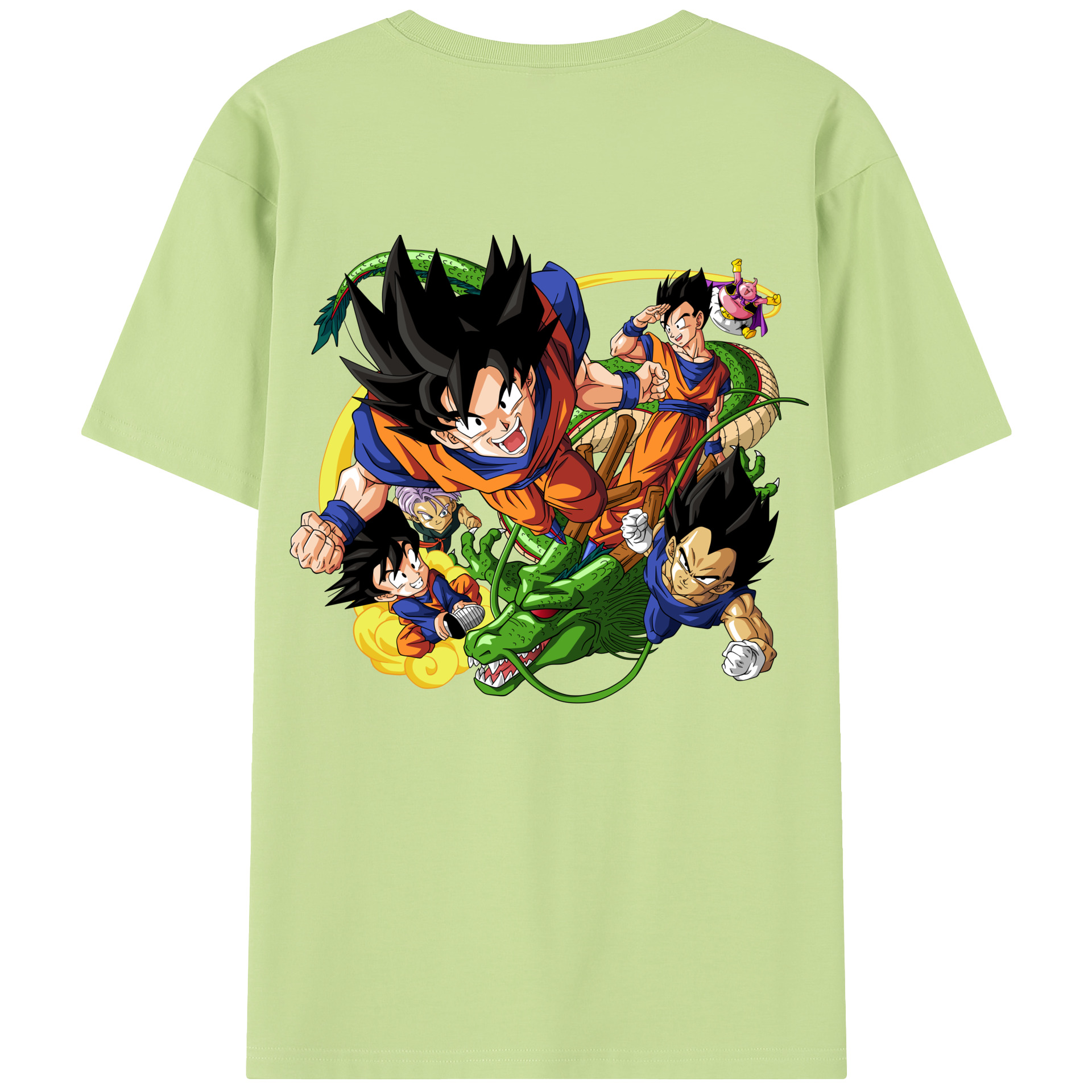 （画像用） ドラゴンボール DRAGON BALL 綿100％半袖Tシャツ（背面プリント）